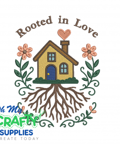 Rooted in Love Embroidery Design
