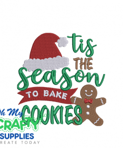 Season to Bake Cookies 1114  Embroidery Design