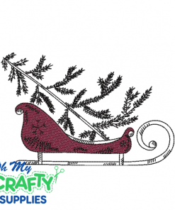 Sketch Sled 108 Embroidery Design
