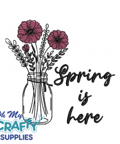 Spring Is Here 32422 Embroidery Design
