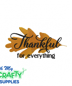 Thankful For Everything 916 Embroidery Design
