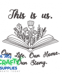 This Is Us 25 Embroidery Design