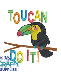 Toucan Do It 219 Embroidery Design