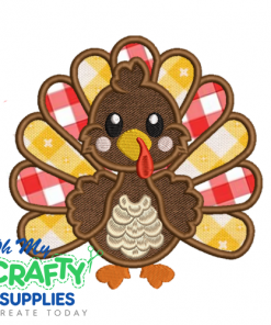 Turkey Applique Embroidery Design