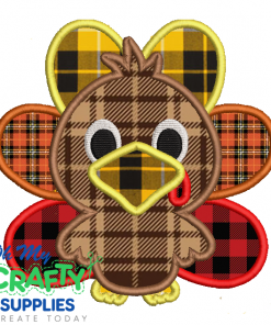 Turkey Applique 826 Embroidery Design