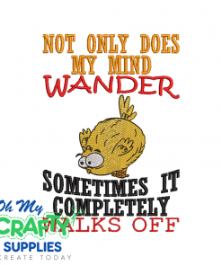 Wandering Mind 67 Embroidery Design