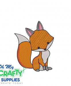Woodland Fox 213 Embroidery Design
