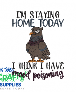 Mood Poisoning Embroidery Design
