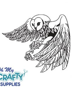 Owl 12522 Embroidery Design