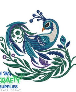 Peacock 325 Embroidery Design