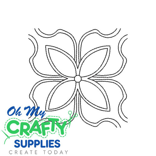 Petaline Grace Edge to Edge Embroidery Design (E2E)