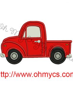 Pickup Truck Applique Design