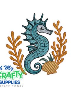 Reef Royalty Embroidery Design