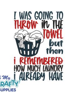 How Much Laundry 1129 Embroidery Design