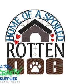 Rotten Dog 36 Embroidery Design