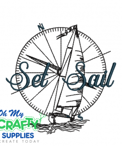 Set Sail 328 Embroidery Design