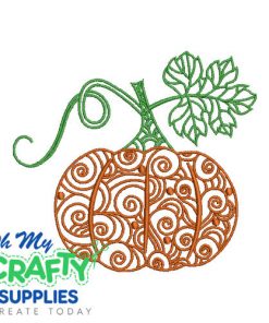 Satin Pumpkin 823 Embroidery Design