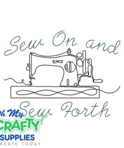 Sew On Forth Embroidery Design