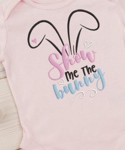 Show me the Bunny Embroidery Design