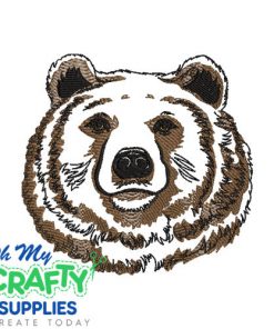 Sketch Bear 122322 Embroidery Design