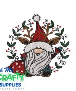 Sketch Christmas Gnome 102823 Embroidery Design
