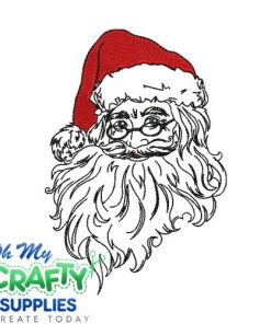 Sketch Santa 1118 Embroidery Design