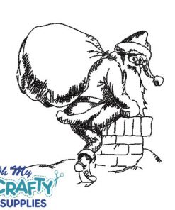 Sketch Santa 126 Embroidery Design