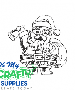 Sketch Santa 128 Embroidery Design