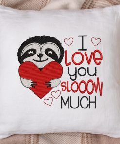 Love You Slooow Much 2020 Embroidery Design