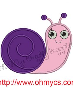 Snail Applique Design
