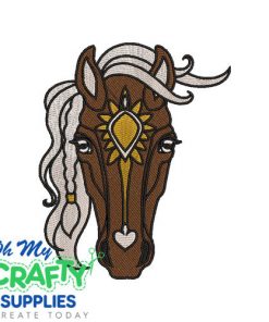 Solid Horse Stitch 113 Embroidery Design