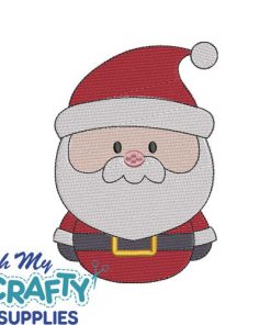 Solid Stitch Santa 1120 Embroidery Design