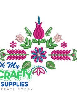 Something Floral Embroidery Design