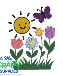 Spring Sunshine 2025 Embroidery Design