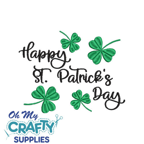 St. Patrick's Day 2022 Embroidery Design