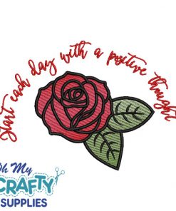 Start each Day 11022 Embroidery Design