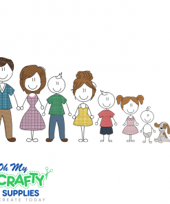 Stick Family Set 2021 Embroidery Designs