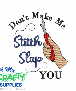 Stitch Slap Embroidery Design
