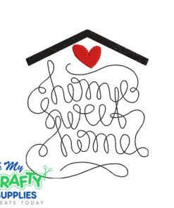 Sweet Home 71024 Embroidery Design