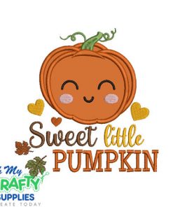 Sweet Pumpkin 1024 Applique Design