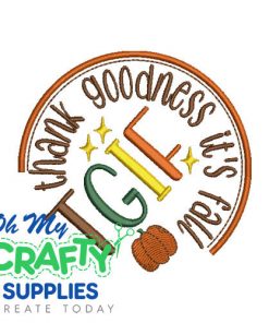 TGIF Fall 93023 Embroidery Design