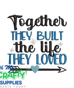 Together they built 25 Embroidery Design