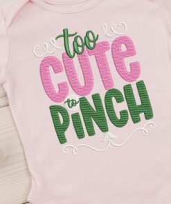 Too Cute to Pinch 2021 Embroidery Design