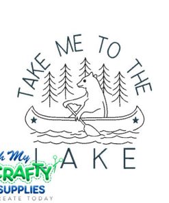 To the Lake 414 Embroidery Design