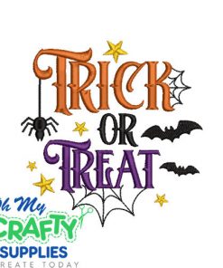Trick or treat 8824 Emboridery Design