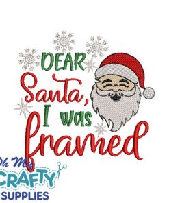 Was Framed 1110 Embroidery Design