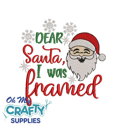 Was Framed 1110 Embroidery Design