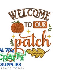 Welcome to our patch 103 Embroidery Design