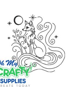 Whimsical Fox 25 Embroidery Design