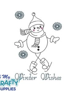 Winter Wishes 121 Embroidery Design